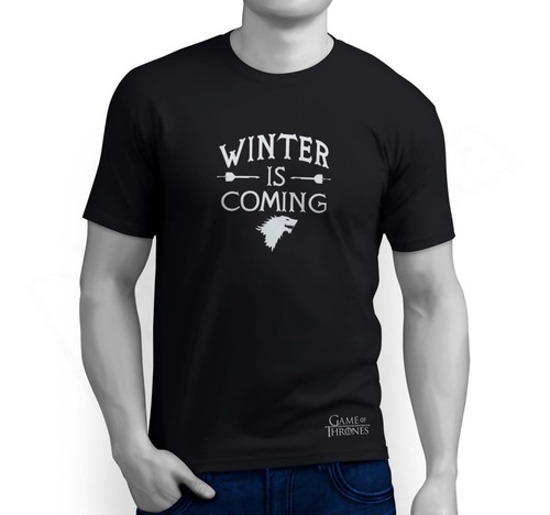 Camiseta Game Of Thrones - Winter Is Coming Series Tv Juego 
