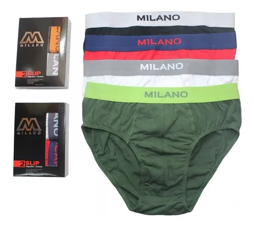 X12 Calzoncillos Slip De Algod n Con Pretina Hombre Premium