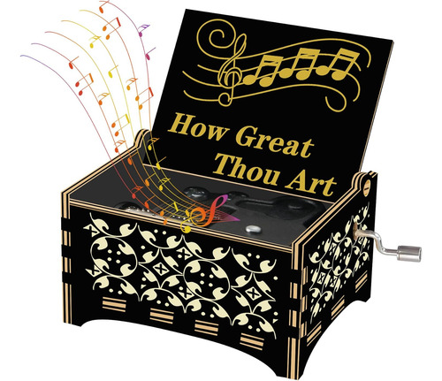 Cuán Grande Eres Tú Caja De Música De Madera Regalos Para Mu