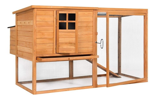 Gallinero De Madera Con Nido Al Aire Libre 66 Envio Inmediat