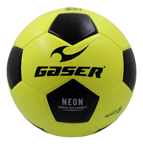 Balón Futbol Classic Fosforescente No.3, 4, 5 Gaser Color Amarillo Tamaño del balón 3