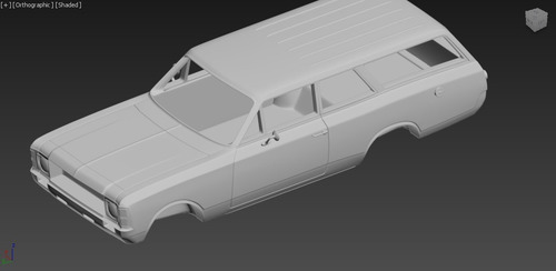 Imagem 3 de 10 de Modelagem 3d Automotiva, Ilustrações, Stl Para Impressão 3d.