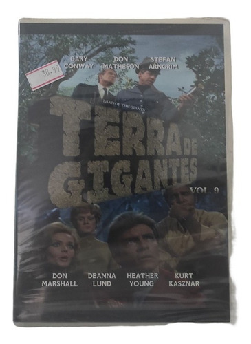 Dvd Terra De Gigantes*/ Vol.09 ( Lacrado )
