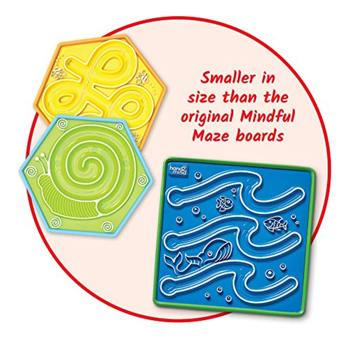 Juego Para Aliviar La Ans Hand2mind Mindful Maze Garden Pack