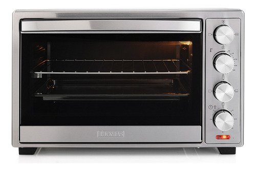 Horno Electrico Thomas Th-48i Color Plateado