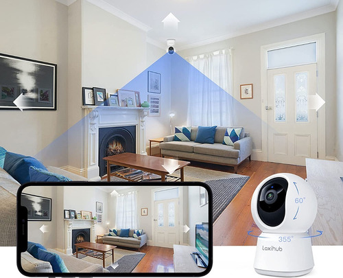 Imagen 4 de 8 de Cámara Ip Interior Full Hd Wifi Alexa Y Google Home