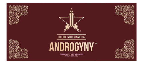 Jeffree Star Cosmetics Palette Eyeshadow Androgyny Neutras