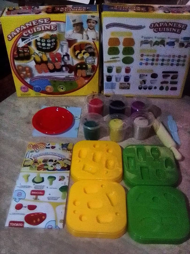 Imagen 5 de 5 de Sushi Set/ Juego Creación De Plastidedos Para Niños Nuevo