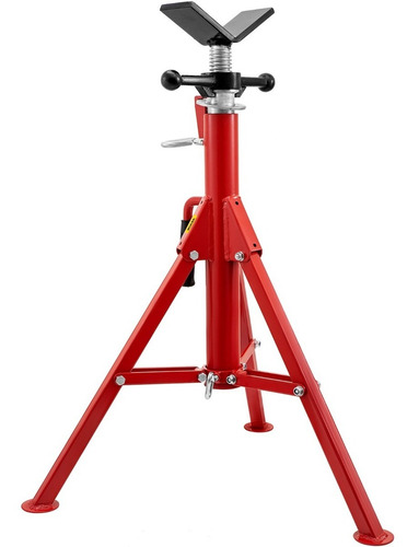 Vevor Soporte De Tubo De Cabeza En V Altura Ajustable Acero