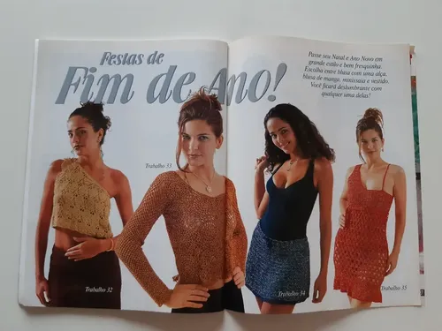Revista Moda Crochê Especial Aniversário Thereza Collor G674