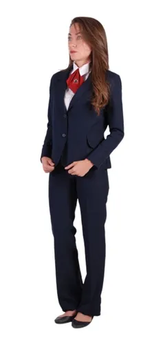 Traje Sastre Formal Largo Dama Uniforme 2