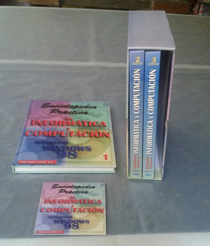 Enciclopedia Práctica Informática Computación 3 Libros 1999