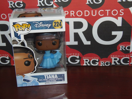 Pop! Disney - Tiana 224 + Caja Protectora De Acetato *