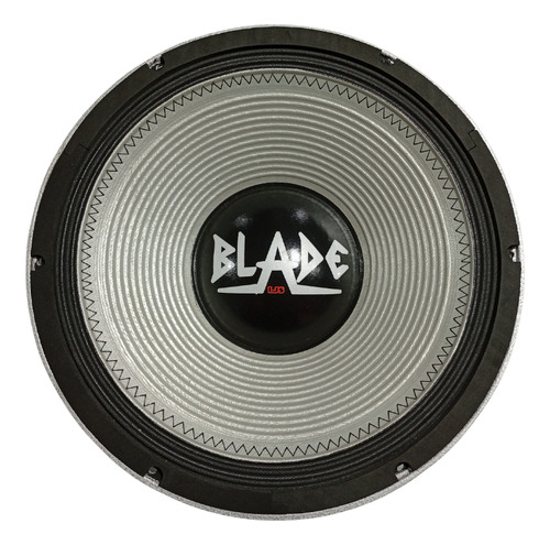 Subwoofer Blade Ljs 15'' 4ohms 1000w Rms Novo Cone Seco Prateado