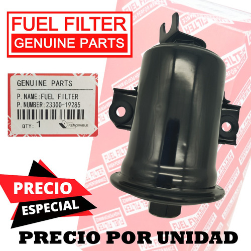 Filtro Gasolina Toyota Corolla Full Inyección 1.6/1.8 Autana