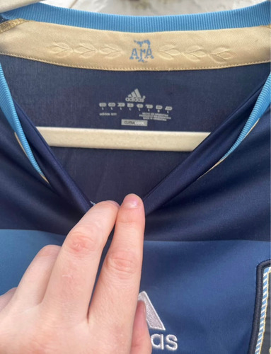 Remera L Hombre Afa Adidas Selección Argentina 2011 Original (Usado)