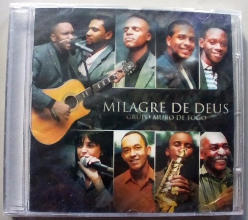 Cd  Grupo Muro De Fogo Milagre De Deus Novo Lacrado