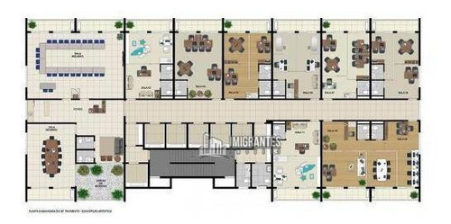 Imagem 16 de 22 de Valorização Garantida! Salas Com 39 M² . Oportunidade De Investimento No Meridian Prime Offices - Sa0004