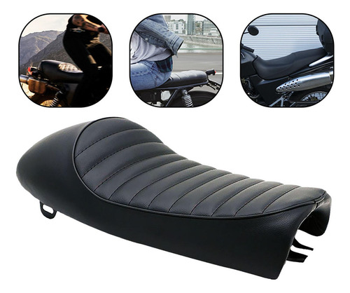 Jr Asiento De Almohadilla Del Trasero De Motocicleta Para