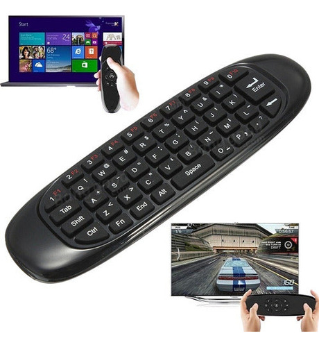 Air Mouse Control Remoto, Puntero Inalámbrico Con Teclado