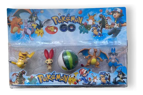 Boneco Brinquedo Pokemon Go Ash Pikachu