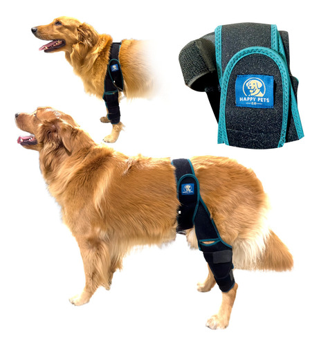 Joelheira Para Cães Happy Pets Co Ajustável Para Ligamento C