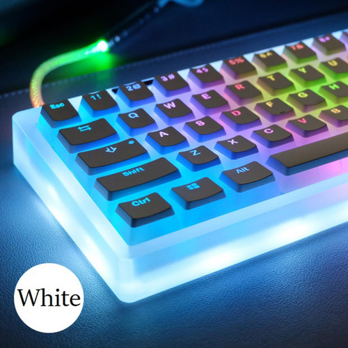 Pudding Keycaps, Easy Install Comfortable 139 Keys For