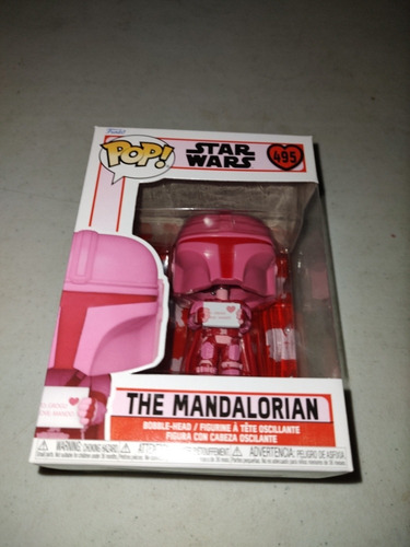 Funko Pop! Star Wars The Mandalorian Valentines Day #495 (Usado)
