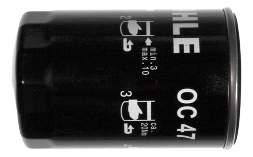 Filtro Aceite Mahle Para Quattro 2.2 1983 1984 1985