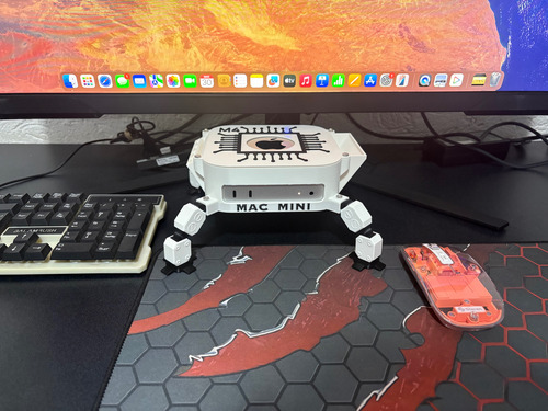 Funda Rigida Para Mac Mini M4 Modelo Macbot03