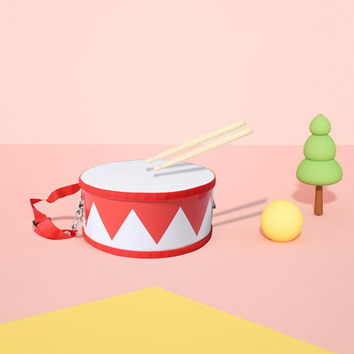 Juego De Tambor Para Niños De 8 Pulgadas, Tambor De Cintura