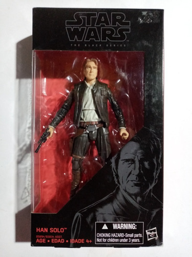 Star Wars Black Series Han Solo Force Awakens 6 Inch S15 #2