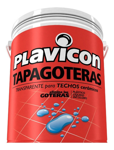 Plavicon Tapagoteras Silicona Terraza Piso Transparente 1l