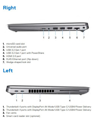 Laptop Latitudedell 5530 Inteli7 Procesador 16gbram 512 Ssd
