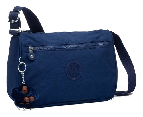 Bolsa bandolera Kipling Callie color ink blue tonal