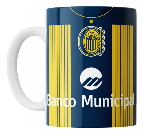 Taza Cerámica Futbol Rosario Central Camiseta