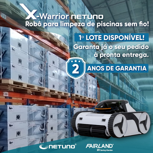 Robô Aspirador De Piscina Sem Fio X-warrior Wi-fi Fairland