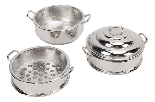 Vaporizador De Cocina En Miniatura A Escala 1:12, Cesta De A