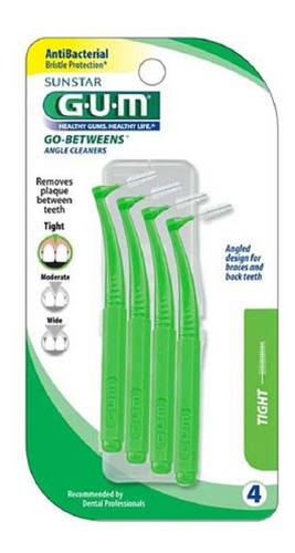 Cepillos Interdentales Gum Proxa Brush Go Betweens X4