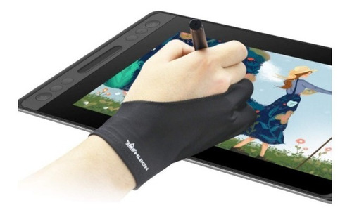 Imagen 3 de 4 de Huion Guante De Dibujo Para Dibujar Gráficos, Tabletas