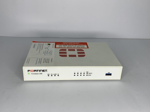 Router Fortinet | Fortigate 30e Network Security Usado Bueno