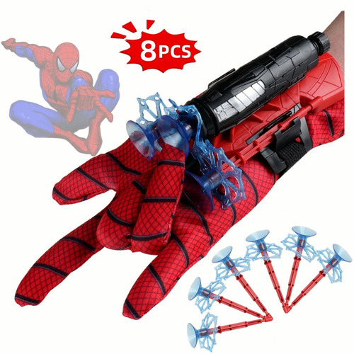 Guantes De Spiderman Para Niños Juguetes Plástico Lanzador | Meses sin  intereses