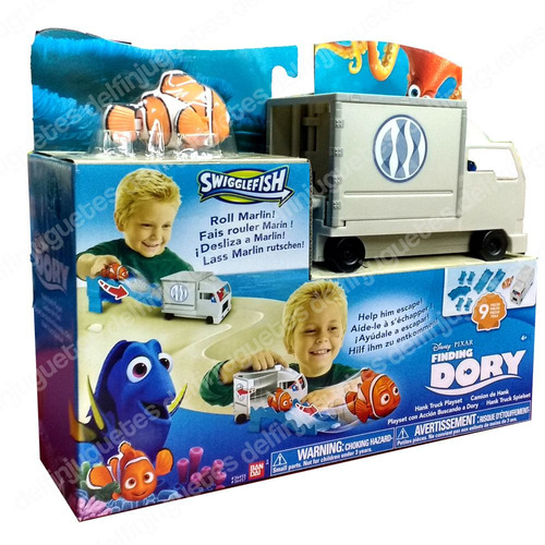 Buscando A Dory Swigglefish Camión De Hank Con Nemo