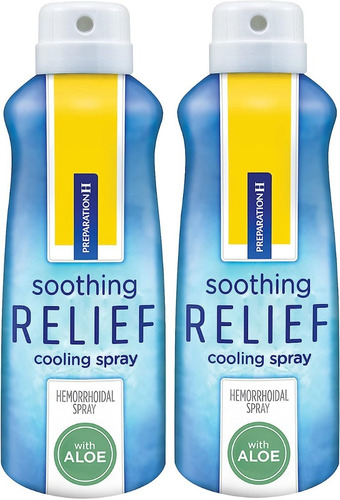 Preparation H Hemorroide Spray Refrescante 2 Pack Importado