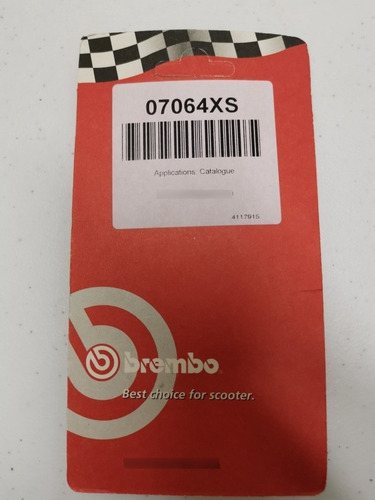 Pastilla Trasera Brembo Benelli Trk502, 251, Leoncino, Bn