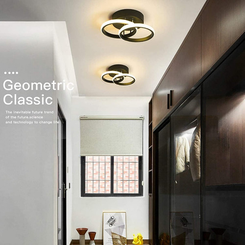 NIFUNA Lámpara De Techo Lampara Foco Decorativas Led Para Baño Moderna Colgante Lamparas Para Baño Lamparas Para Sala Lampara Decorativa Lamparas Para Interiores Luz Negra Lamparas Techo Led