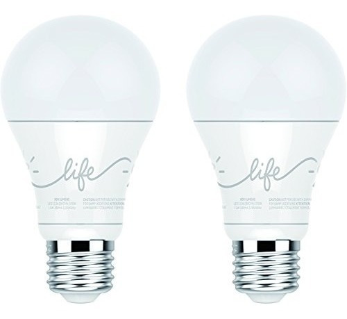 C Bulbo Por Ge A19 C-vida Inteligente De Luz Led De Ge Light