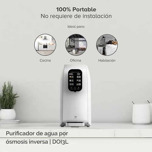 Avera Purificador De Agua Osmosis Inversa 3lt Con Wifi