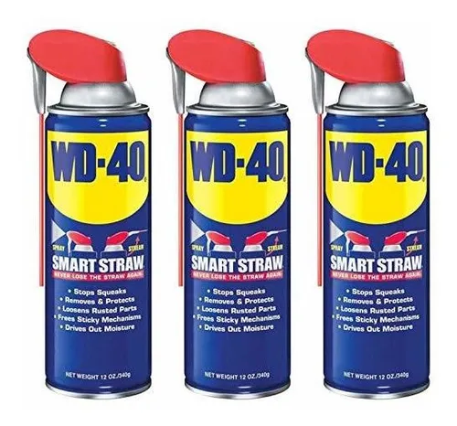 Wd-40 Multi Use Lubricant Non Aerosol Spray With Smart Straw