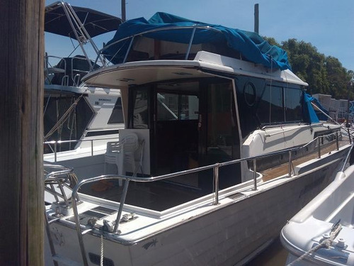 Imagen 3 de 14 de Crucero Kennel Y Perez Con Motor Cat 320 Hp 650hs De Uso!!!!